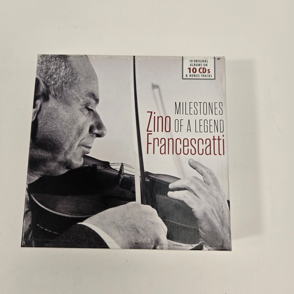 Zino Francescatti Milestones of a Legend 10 CD Documents Box Set VG+/NM